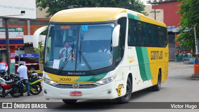 Empresa Gontijo de Transportes 7070 na cidade de Feira de Santana, Bahia, Brasil, por Victor Hugo. ID da foto: 9965250.