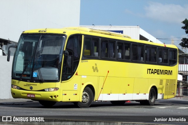 Viação Itapemirim 8501 na cidade de Rio de Janeiro, Rio de Janeiro, Brasil, por Junior Almeida. ID da foto: 9964436.