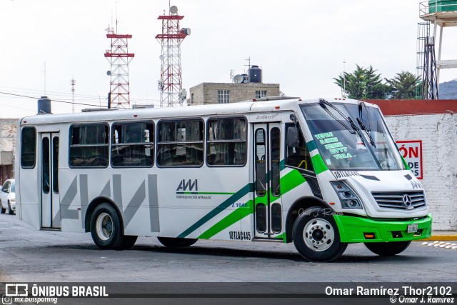 AVM - Autotransportes Valle del Mezquital 445 na cidade de Tula de Allende, Hidalgo, México, por Omar Ramírez Thor2102. Número da foto: #9966389.