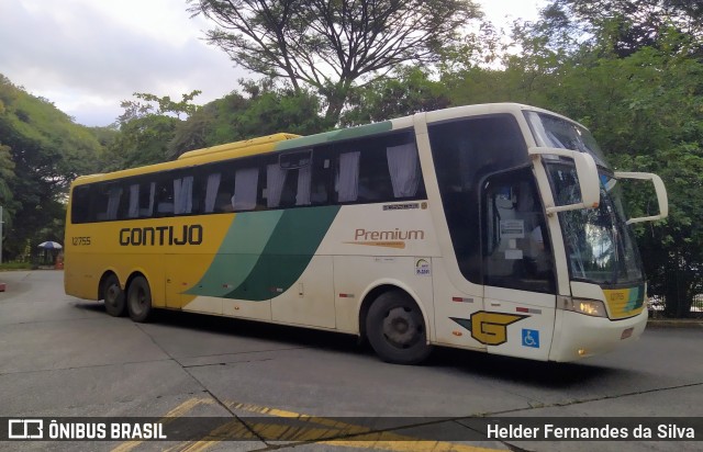 Empresa Gontijo de Transportes 12755 na cidade de São Paulo, São Paulo, Brasil, por Helder Fernandes da Silva. ID da foto: 9965636.