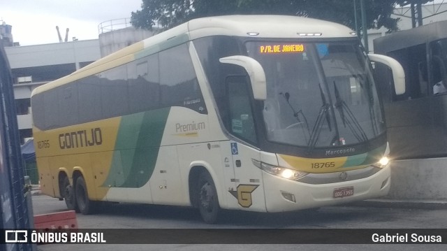 Empresa Gontijo de Transportes 18765 na cidade de Rio de Janeiro, Rio de Janeiro, Brasil, por Gabriel Sousa. Número da foto: #9964976.