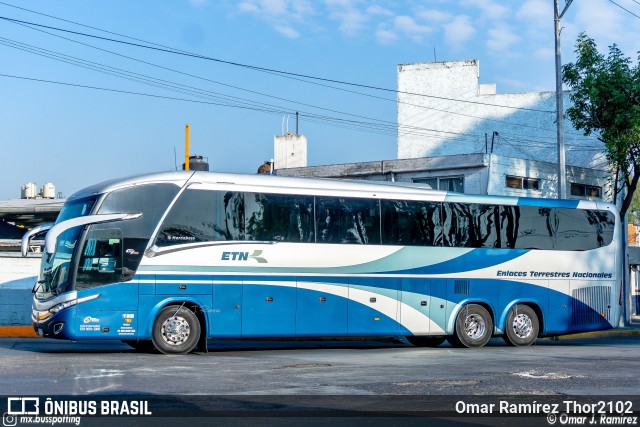 ETN - Enlaces Terrestres Nacionales 5330 na cidade de Gustavo A. Madero, Ciudad de México, México, por Omar Ramírez Thor2102. Número da foto: #9963653.