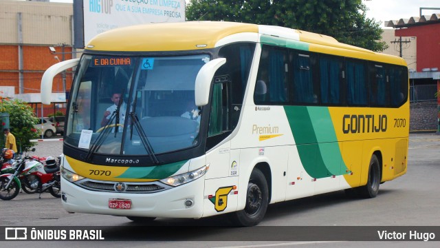 Empresa Gontijo de Transportes 7070 na cidade de Feira de Santana, Bahia, Brasil, por Victor Hugo. ID da foto: 9965252.