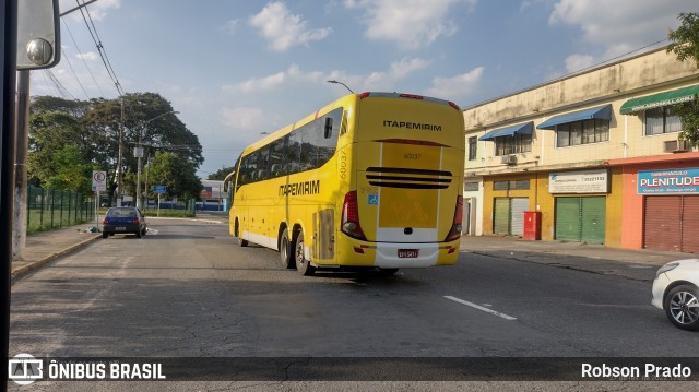 Viação Itapemirim 60037 na cidade de São José dos Campos, São Paulo, Brasil, por Robson Prado. ID da foto: 9965246.