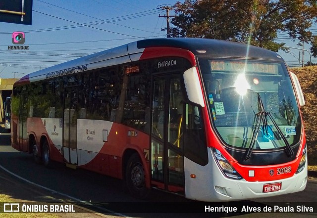 Itajaí Transportes Coletivos 2058 na cidade de Campinas, São Paulo, Brasil, por Henrique Alves de Paula Silva. Número da foto: #9966485.