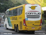 Empresa Gontijo de Transportes 21480 na cidade de Timóteo, Minas Gerais, Brasil, por Joase Batista da Silva. ID da foto: :id.