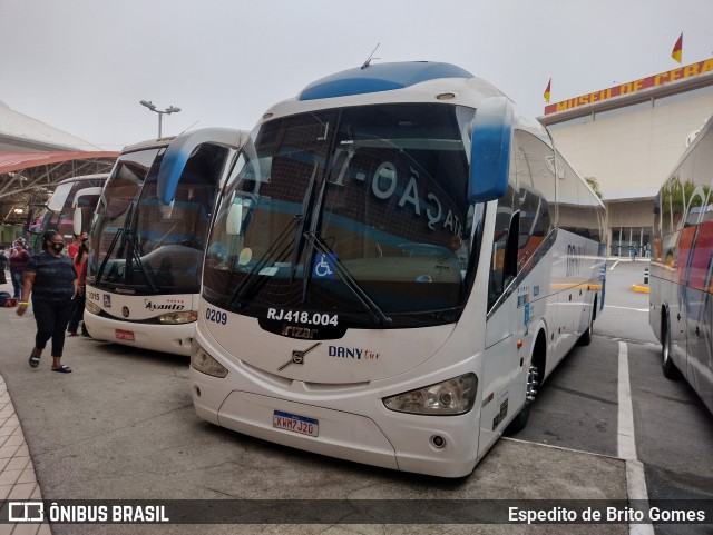 Dany Tur Excursões e Viagens RJ 418.004 na cidade de Aparecida, São Paulo, Brasil, por Espedito de Brito Gomes. ID da foto: 10015875.