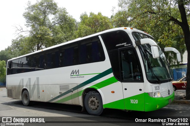 AVM - Autotransportes Valle del Mezquital 1020 na cidade de Gustavo A. Madero, Ciudad de México, México, por Omar Ramírez Thor2102. Número da foto: #10014542.