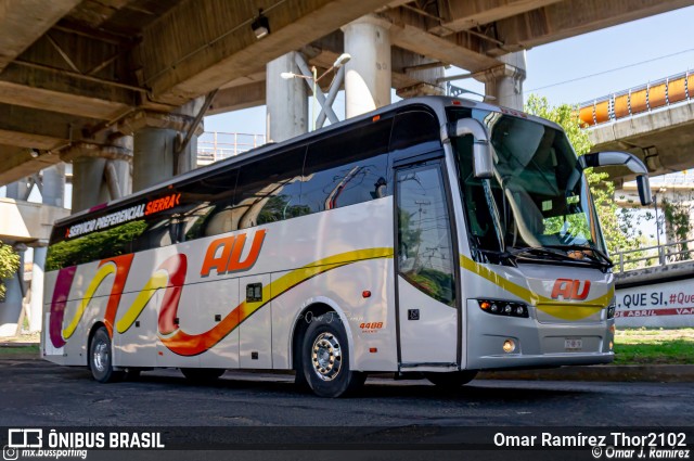 AU - Autobuses Unidos 4488 na cidade de Venustiano Carranza, Ciudad de México, México, por Omar Ramírez Thor2102. Número da foto: #10016918.