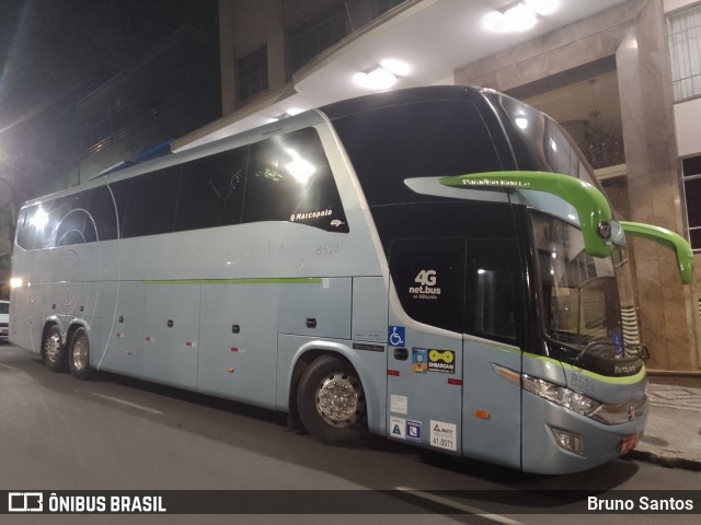 Viação Garcia 8524 na cidade de Belo Horizonte, Minas Gerais, Brasil, por Bruno Santos. Número da foto: #10014731.