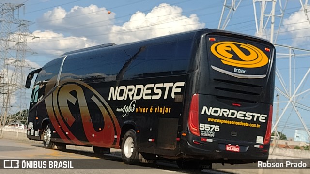 Expresso Nordeste 5576 na cidade de São José dos Campos, São Paulo, Brasil, por Robson Prado. Número da foto: #10015278.