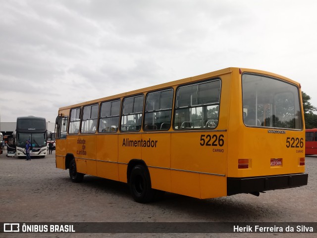 Auto Viação Nossa Sra. do Carmo 5226 na cidade de Curitiba, Paraná, Brasil, por Herik Ferreira da Silva. ID da foto: 10014634.