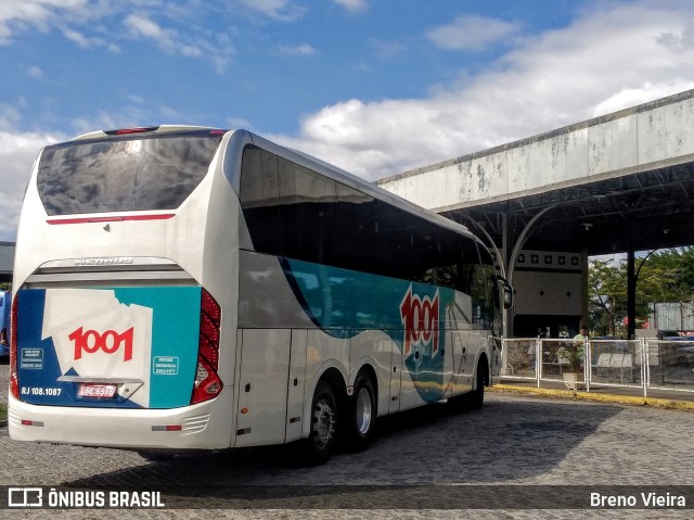 Auto Viação 1001 RJ 108.1087 na cidade de Campos dos Goytacazes, Rio de Janeiro, Brasil, por Breno Vieira. Número da foto: #10016347.