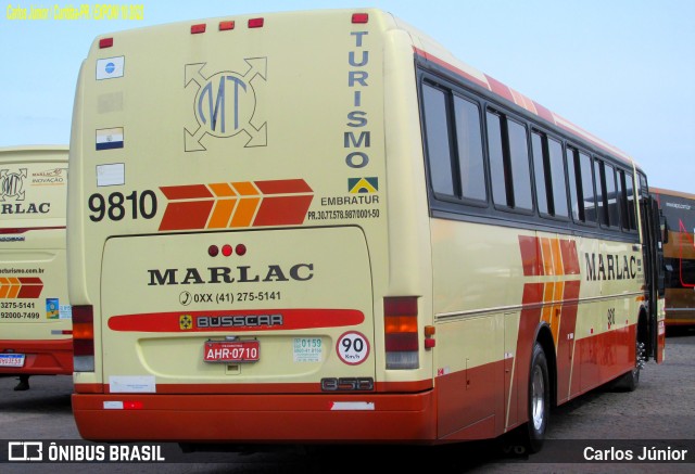 Marlac Turismo 9810 na cidade de Curitiba, Paraná, Brasil, por Carlos Júnior. ID da foto: 10016679.