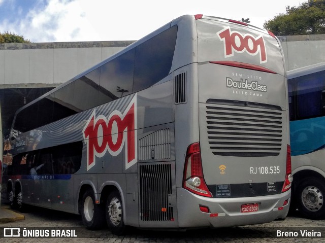 Auto Viação 1001 RJ 108.535 na cidade de Campos dos Goytacazes, Rio de Janeiro, Brasil, por Breno Vieira. ID da foto: 10016144.