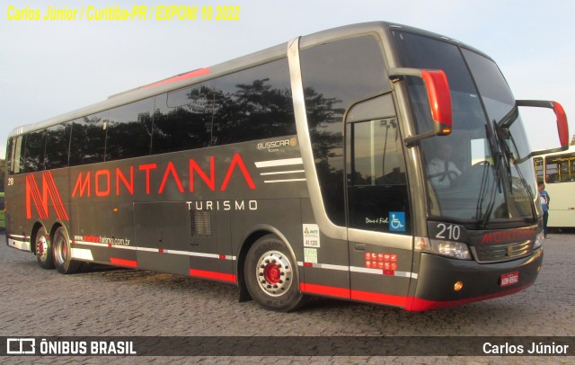 Montana Turismo 210 na cidade de Curitiba, Paraná, Brasil, por Carlos Júnior. Número da foto: #10016399.