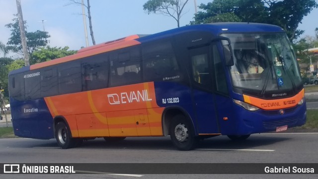 Evanil Transportes e Turismo RJ 132.023 na cidade de Rio de Janeiro, Rio de Janeiro, Brasil, por Gabriel Sousa. Número da foto: #10015518.