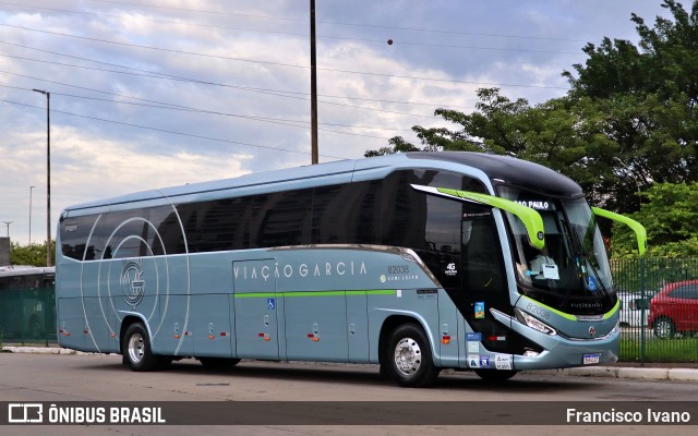 Viação Garcia 82038 na cidade de São Paulo, São Paulo, Brasil, por Francisco Ivano. ID da foto: 10017748.