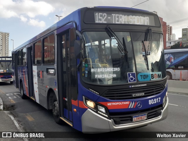 Next Mobilidade - ABC Sistema de Transporte 80.917 na cidade de São Bernardo do Campo, São Paulo, Brasil, por Welton Xavier. Número da foto: #10017098.