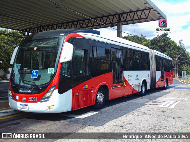 Itajaí Transportes Coletivos 2011 na cidade de Campinas, São Paulo, Brasil, por Henrique Alves de Paula Silva. Número da foto: #10019734.