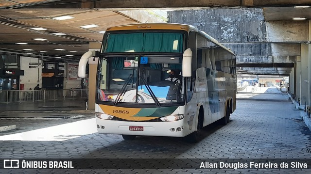 Empresa Gontijo de Transportes 14865 na cidade de Belo Horizonte, Minas Gerais, Brasil, por Allan Douglas Ferreira da Silva. Número da foto: #10018559.