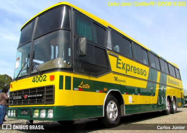 Expresso Brasileiro 4002 na cidade de Curitiba, Paraná, Brasil, por Carlos Júnior. Número da foto: #10017090.