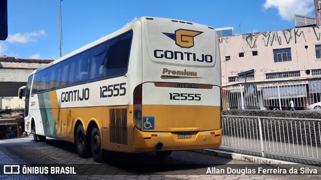 Empresa Gontijo de Transportes 12555 na cidade de Belo Horizonte, Minas Gerais, Brasil, por Allan Douglas Ferreira da Silva. Número da foto: #10018571.