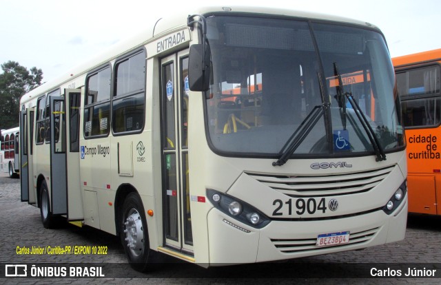 Auto Viação São Braz 21904 na cidade de Curitiba, Paraná, Brasil, por Carlos Júnior. ID da foto: 10018653.