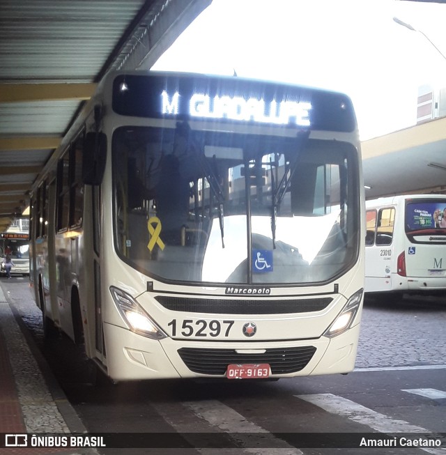 Leblon Transporte de Passageiros 15297 na cidade de Curitiba, Paraná, Brasil, por Amauri Caetano. Número da foto: #10017116.
