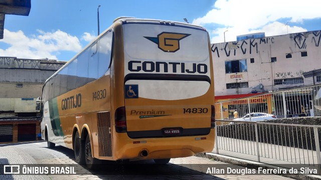 Empresa Gontijo de Transportes 14830 na cidade de Belo Horizonte, Minas Gerais, Brasil, por Allan Douglas Ferreira da Silva. ID da foto: 10019505.