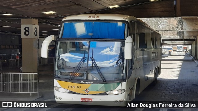 Empresa Gontijo de Transportes 14830 na cidade de Belo Horizonte, Minas Gerais, Brasil, por Allan Douglas Ferreira da Silva. Número da foto: #10019504.