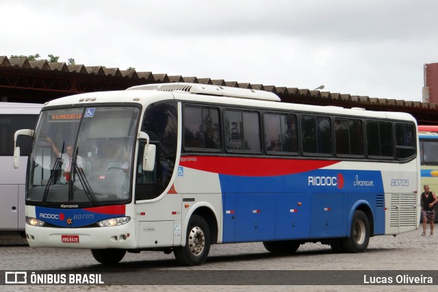 Viação Riodoce 80705 na cidade de Vitória da Conquista, Bahia, Brasil, por Lucas Oliveira. Número da foto: #10019051.