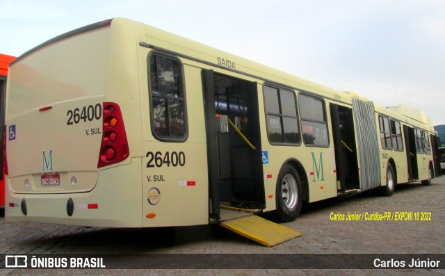 Viação do Sul 26400 na cidade de Curitiba, Paraná, Brasil, por Carlos Júnior. ID da foto: 10019258.