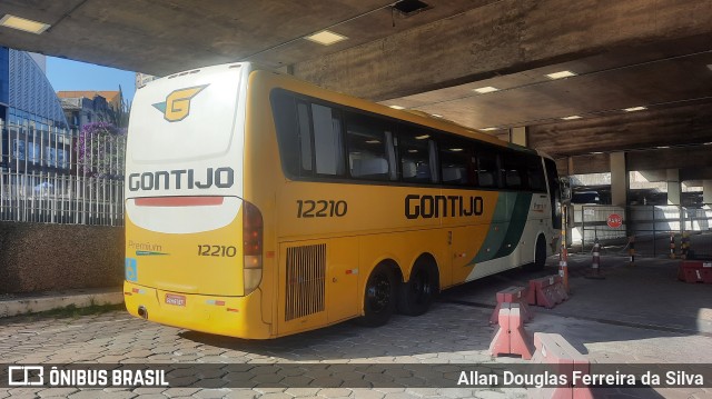 Empresa Gontijo de Transportes 12210 na cidade de Belo Horizonte, Minas Gerais, Brasil, por Allan Douglas Ferreira da Silva. ID da foto: 10018427.