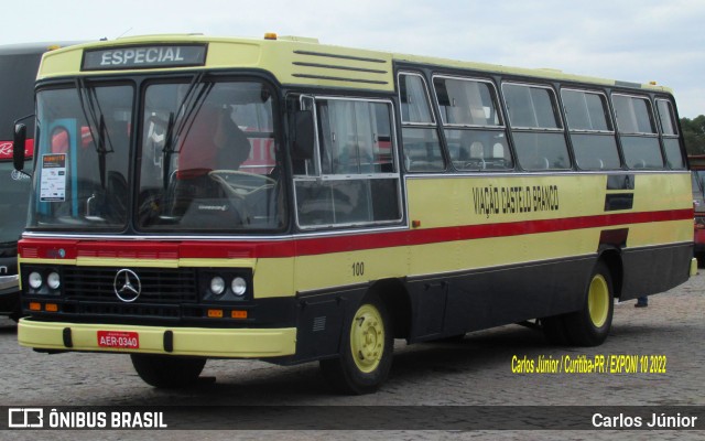 Viação Castelo Branco 100 na cidade de Curitiba, Paraná, Brasil, por Carlos Júnior. Número da foto: #10019015.