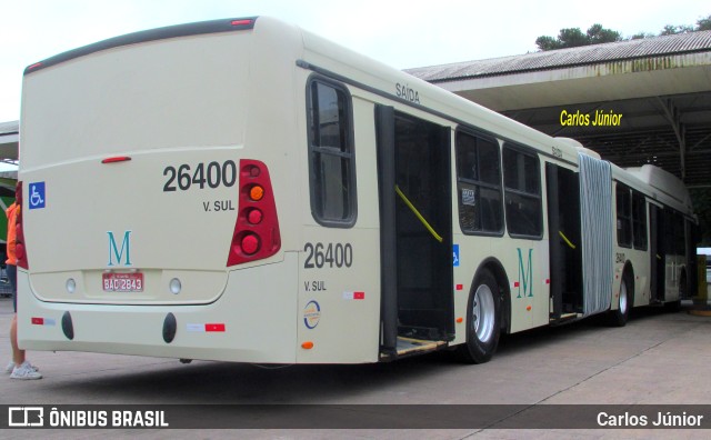 Viação do Sul 26400 na cidade de Curitiba, Paraná, Brasil, por Carlos Júnior. ID da foto: 10019263.