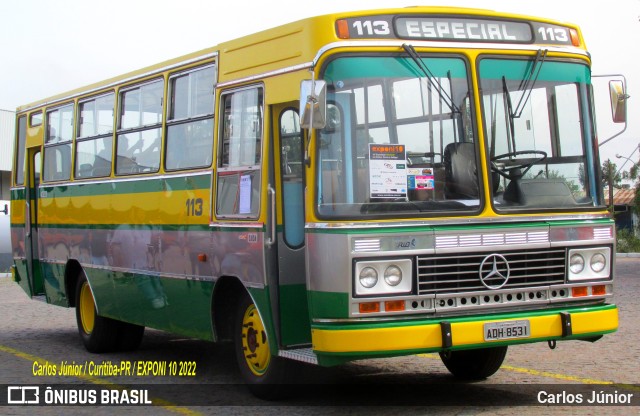 Ônibus Particulares 113 na cidade de Curitiba, Paraná, Brasil, por Carlos Júnior. ID da foto: 10018968.