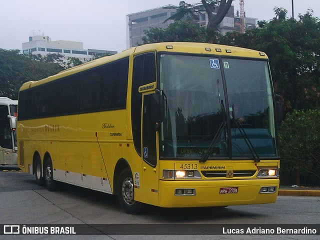 Viação Itapemirim 45313 na cidade de São Paulo, São Paulo, Brasil, por Lucas Adriano Bernardino. ID da foto: 10021427.