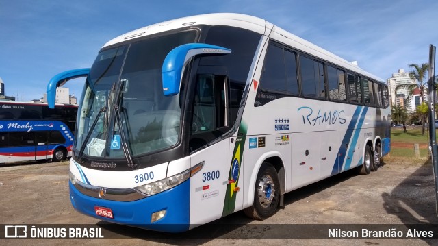 Ramos Turismo 3800 na cidade de Belo Horizonte, Minas Gerais, Brasil, por Nilson Brandão Alves. Número da foto: #10020431.