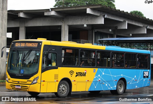 Francovig Transportes Coletivos 208 na cidade de Araucária, Paraná, Brasil, por Guilherme Bomfim. ID da foto: 10021547.