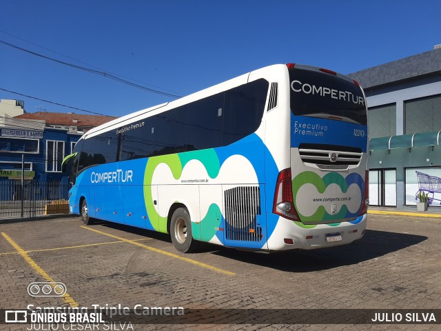 ComperTur Transportes Turísticos 12210 na cidade de Porto Alegre, Rio Grande do Sul, Brasil, por JULIO SILVA. Número da foto: #10022327.