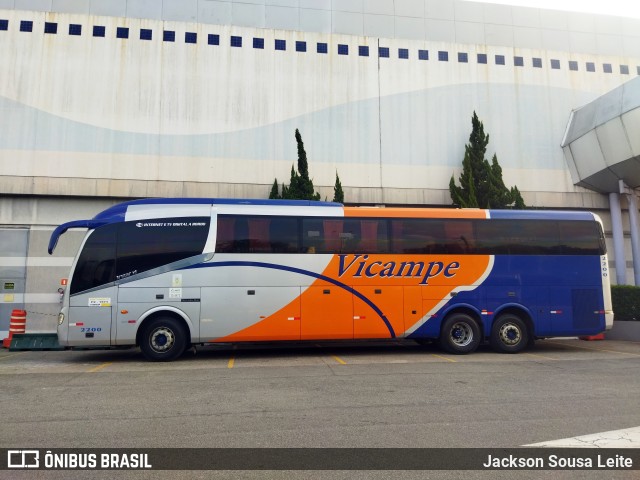 Vicampe Transportes e Turismo 2200 na cidade de São Paulo, São Paulo, Brasil, por Jackson Sousa Leite. Número da foto: #10021942.