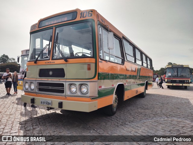 Viação Colombo 106 na cidade de Curitiba, Paraná, Brasil, por Cadmiel Pedroso. Número da foto: #10020018.