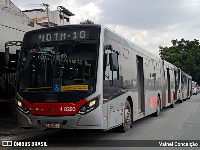 Express Transportes Urbanos Ltda 4 8293 na cidade de São Paulo, São Paulo, Brasil, por Valnei Conceição. Número da foto: #10020277.