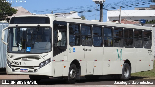 Viação Piraquara 29021 na cidade de Piraquara, Paraná, Brasil, por Busologia Gabrielística. Número da foto: #10021952.