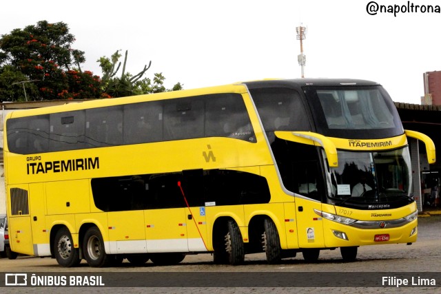 Viação Itapemirim 17017 na cidade de Vitória da Conquista, Bahia, Brasil, por Filipe Lima. ID da foto: 10021155.