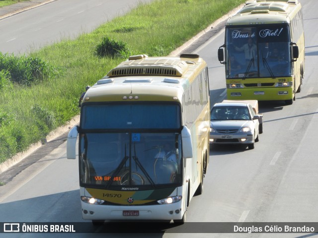 Empresa Gontijo de Transportes 14570 na cidade de Belo Horizonte, Minas Gerais, Brasil, por Douglas Célio Brandao. ID da foto: 10023310.