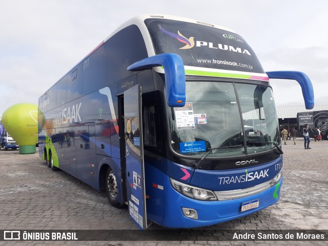 Trans Isaak Turismo 1711 na cidade de Curitiba, Paraná, Brasil, por Andre Santos de Moraes. Número da foto: #10025608.