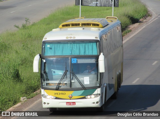 Empresa Gontijo de Transportes 14340 na cidade de Belo Horizonte, Minas Gerais, Brasil, por Douglas Célio Brandao. ID da foto: 10024476.