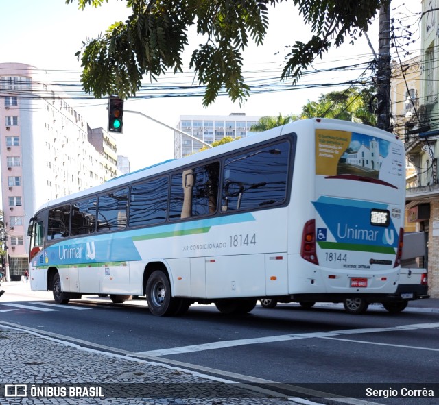 Unimar Transportes 18144 na cidade de Vitória, Espírito Santo, Brasil, por Sergio Corrêa. ID da foto: 10024562.